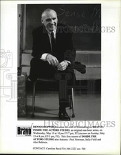 Press Photo Dennis Hopper on Inside the Actors Studio, on Bravo. - mjp05166