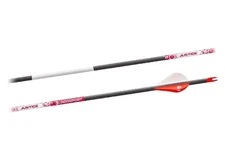 6 Pack Bloodsport Justice Small Diameter Arrows Vanes &  Inserts 350 Grain .204"