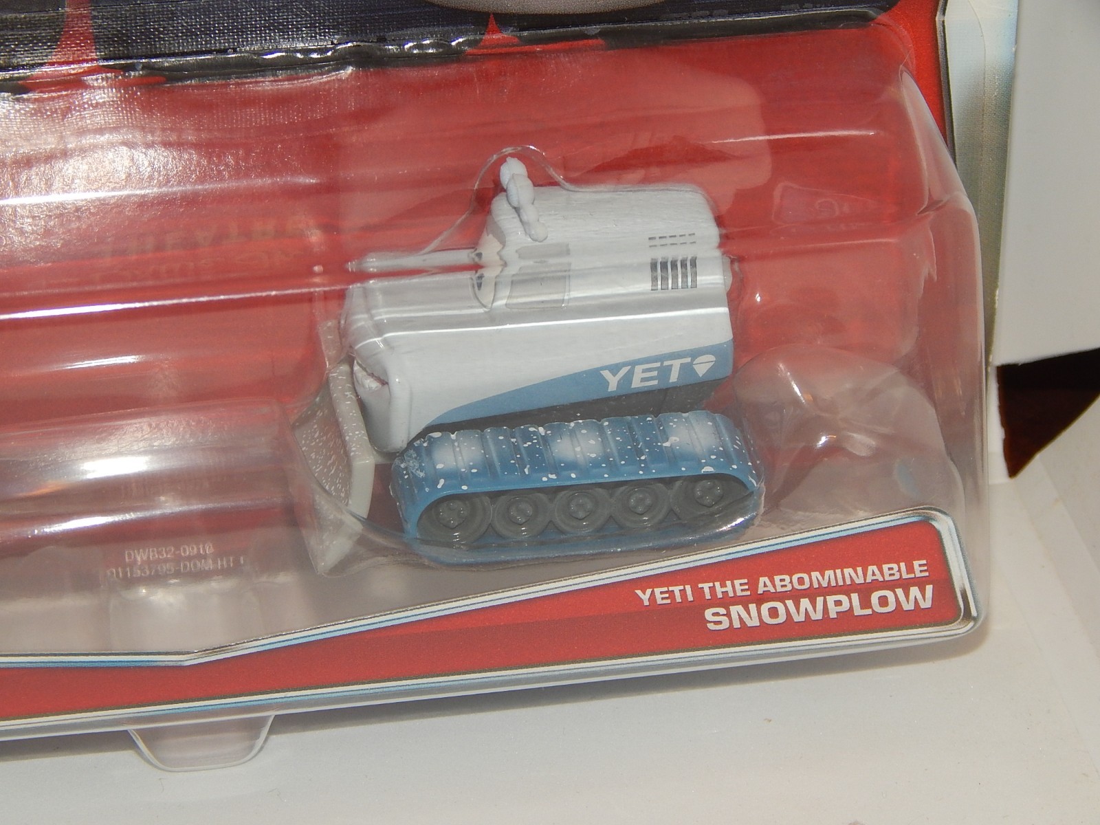 mattel disney pixar cars sulley & yeti the abominable snowplow drive in