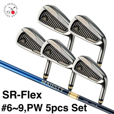 Majesty Golf Royale Iron 5pcs Set #6~9,PW SR-Flex LV560B Graphite Shaft 2025 MTO