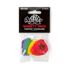 Dunlop Tortex Guitar Picks Variety Pack 6 Gauges Durable Matte Surface