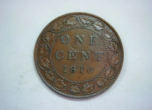 Photo of a 1910 Canada Large Cent from an eBay listing that sold on Jul 18, 2026