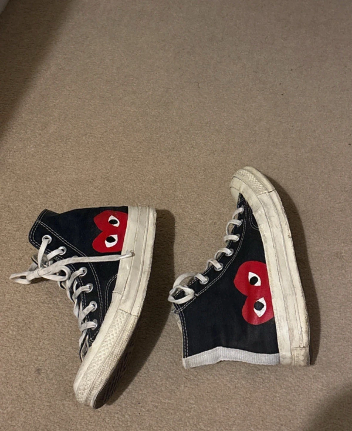 Converse AllStar X Commes Des Garçons taglia 5