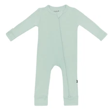 Kyte Baby Zippered Romper Sage Rayon Spandex Size 2T New Tags