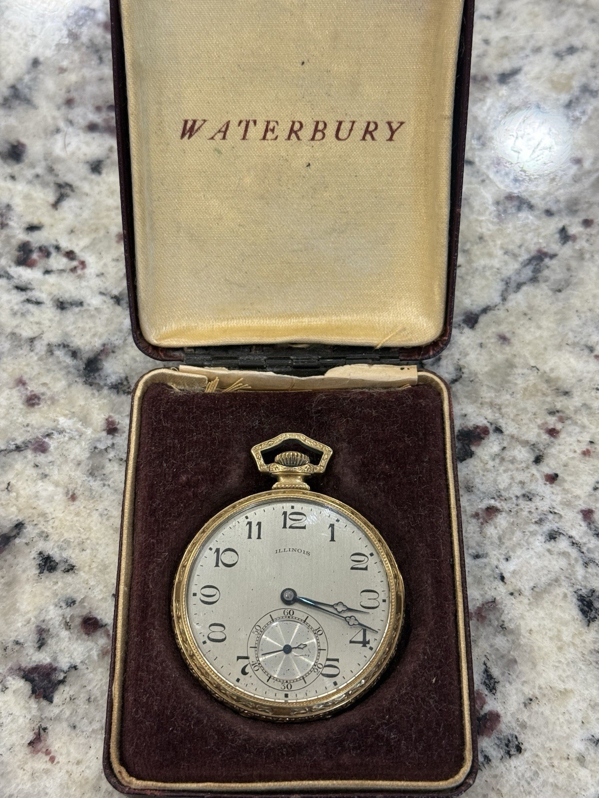 WOW 1925 Illinois TIME KING 19J Adjusted 14k Gold Fill Pocket Watch