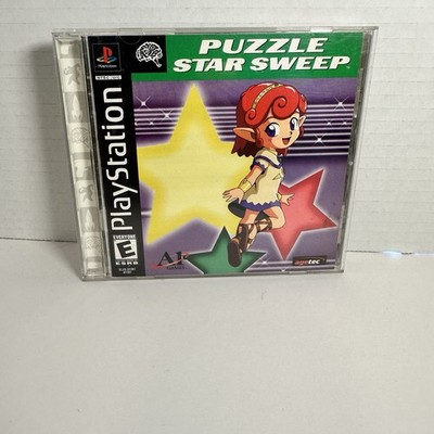 Puzzle Star Sweep + Registration Card - Complete PlayStation 1 PS1 Game CIB