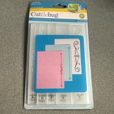 Iron Works Cuttlebug Embossing Folder Set 37-1923 NEW
