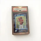 2024 Panini Donruss Optic Rookie Jayden Daniels #248 Purple Shock Prizm PSA 8
