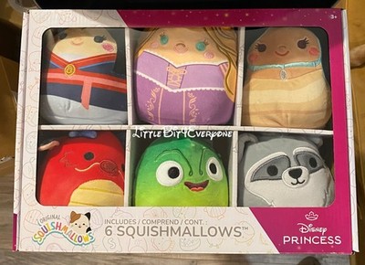 SEALED Disney Princess Squishmallow Mulan Mushu Rapunzel Pascal Pocahontas Meeko