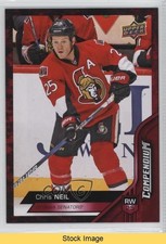 2016-17 Upper Deck Compendium Red Chris Neil #485 READ a3q