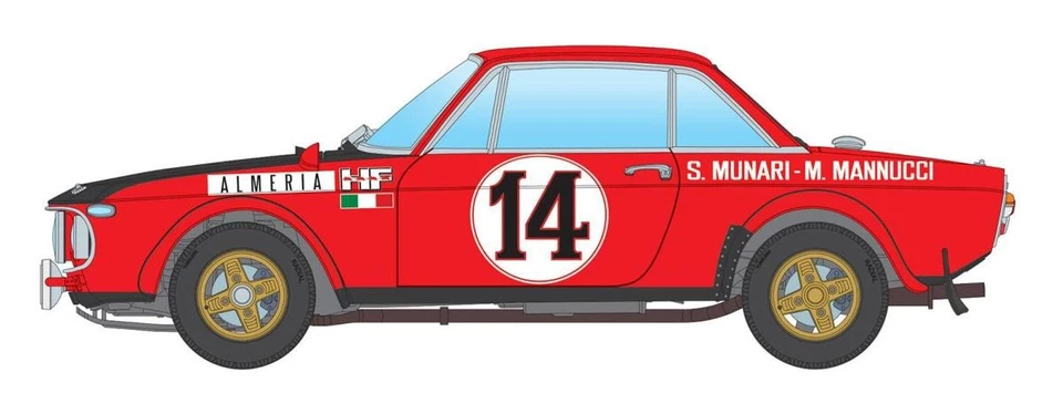 1/24 Modello Lancia Fulvia HF Rallye Monte Carlo 1972 - ITALERI - ITA3670 - Immagine 3 di 3