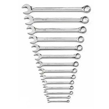 Apex Tool Group KD81924 14 PC SAE Full Polish Combination Non-Ratcheting