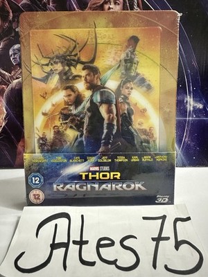 THOR RAGNAROK - ZAVVI STEELBOOK 3D LENTICULAR - NEU SEALED STEELBOOK SLIPCOVER