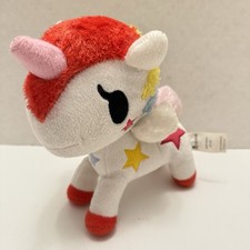Tokidoki Rainbow Stellina Unicorno Unicorn Stuffed Animal Plush 8 Neon Star