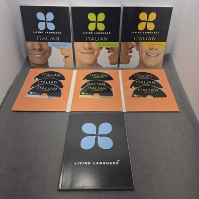 Living Language Italian Complete Edition: Beginner to Advanced Course w/ CD'S. J