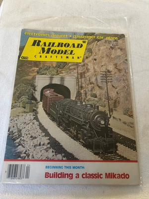 #ad Railroad Model Craftsman Magazine April 1980 Mikado Steam Trains Carstens $6.00