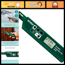 Humidity & Temperature Pen, Fast Sensor, Dual LCD Display, Accurate Readings