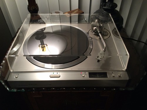 Pioneer PL-610  Turntable,Extra Clean,Stanton Cart,New Lid,Serviced,Watch Video!