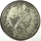 1912-D 50C Barber Half Dollar (87894)