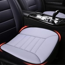 Car Seat Cushion Pad 1.2" Thick Comfort Seat Protector for Car Driver Gray