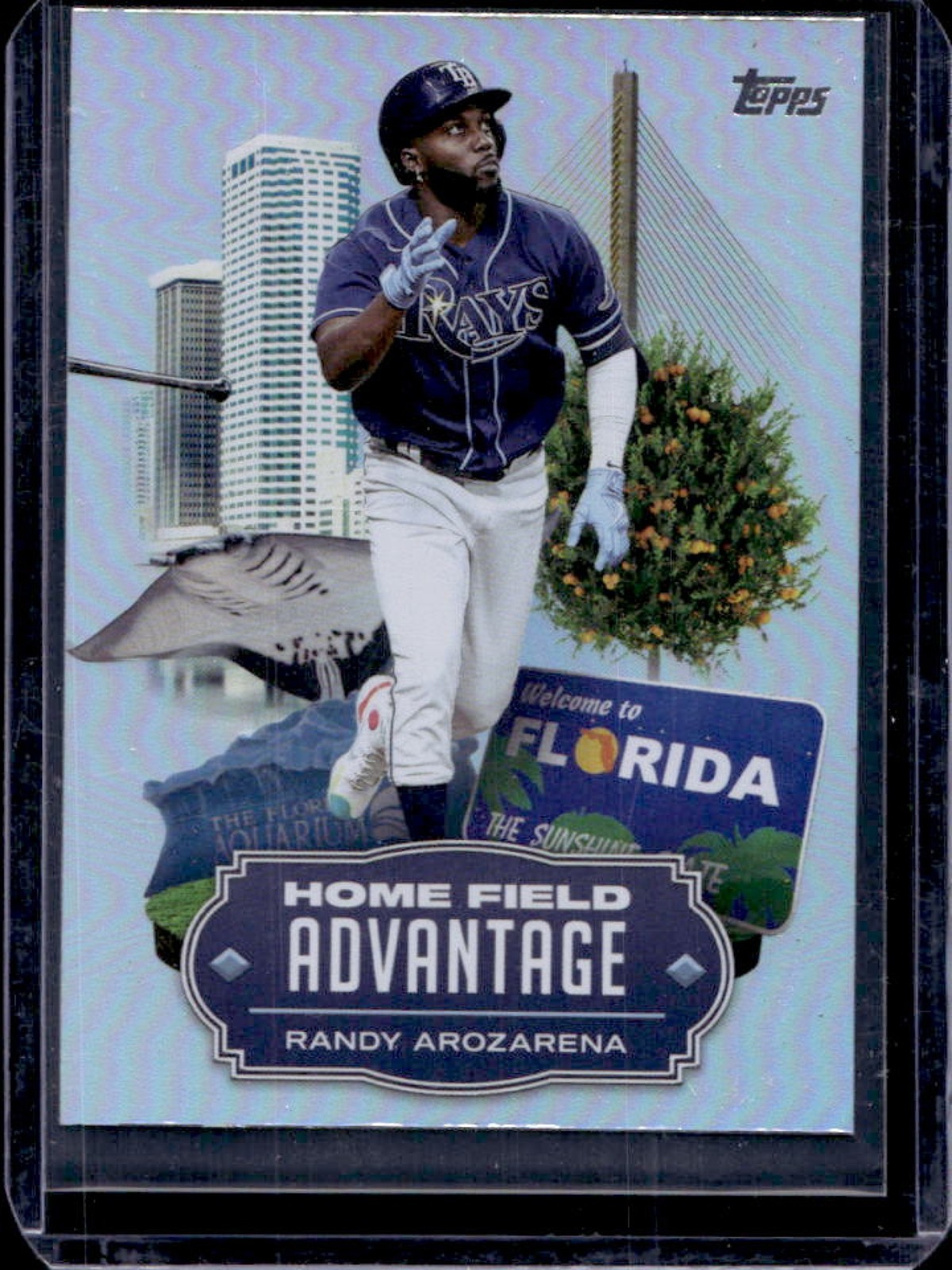 2023 Topps Update Randy Arozarena Home Field Advantage #HA-29 Rays