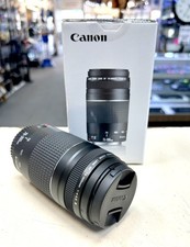 Canon EF 75 300mm f/4 5.6 III Telephoto Zoom Lens Original Box