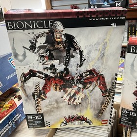 LEGO BIONICLE Vezon & Fenrakk (8764), Axonn (8733), Brutaka (8734) Lot Complete 