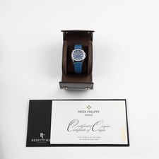 Patek Philippe Aquanaut Luce 5067A-022 'Ladies' Stainless Steel Blue Dial 14