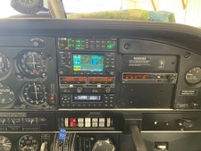 Bendix King KX 155 Nav/Com Non-GS 14V 069-1024-30 w/tray & KI-203 Indicator 