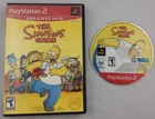 The Simpsons Game - Greatest Hits (Sony PlayStation 2, PS2 2007) No Manual