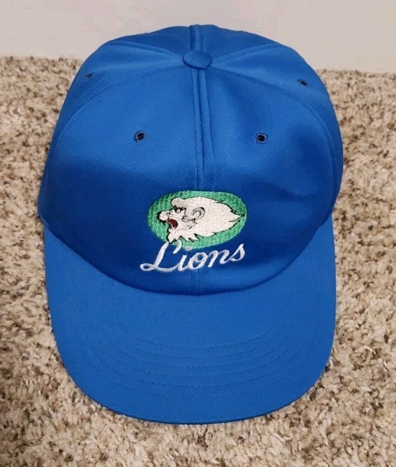 VTG Saitama Seibu Lions Japan Baseball Cross Cap Adjustable Hat LL