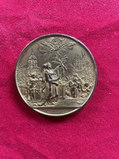 1830 The Return of Napoleon's Remains to Paris Gilt Copper Medal by Montagny [Re