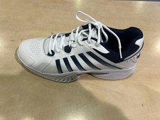 K-Swiss Receiver V Tennis Man Gr. 44,5 White- Black   UVP 120 €
