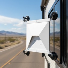 Durable Starlink Mini Mount with Powerful Suction - Easy Install for Travelers