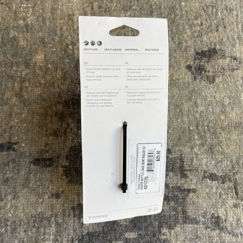 Jaula para botellas de agua para bicicleta Bontrager - verde equipo Foto 2 de 3