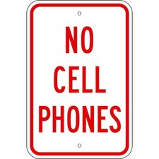 ZING 2515 Traffic Sign, 18" H, 12" W, Aluminum, Rectangle, English, 2515