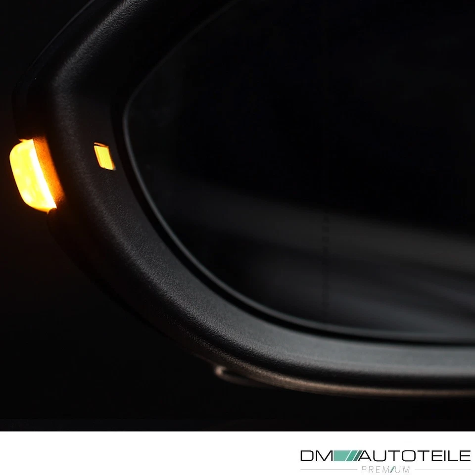 2x Spiegelblinker Golf 7 VII Touran 2 5T Schwarz - Bild 4 von 4