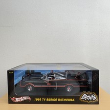 Hot Wheels 1/18 Scale Diecast 1966 TV Series Batmobile Batman Hot wheels