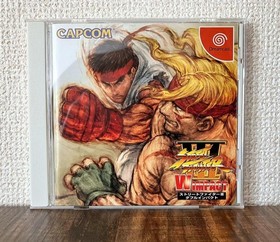 Street Fighter 3 Double Impact Dreamcast game used tested arcade fighting