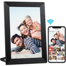 WiFi Digital Picture Frame 10.1 inch Auto-Rotate via APP Share Photos/Videos 32G