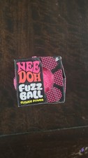 Schylling NEEDOH Fuzzball Authentic Factory Sealed Velvet Squeeze - PINK