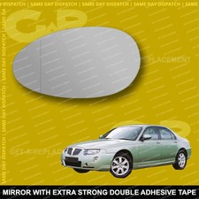 For Rover 75 wing mirror glass 04-05 Left Passenger side with Wide Angle