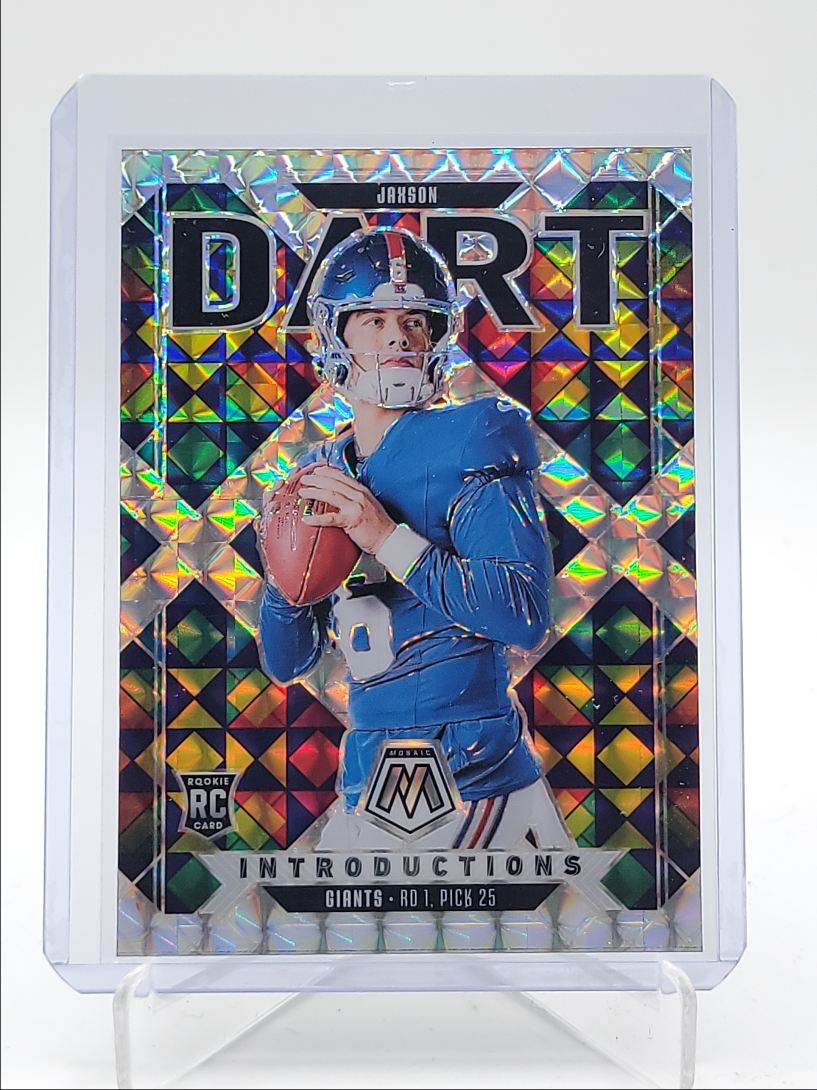 JAXSON DART 2025 MOSAIC INTRODUCTIONS ROOKIE SILVER MOSAIC RC Q6118