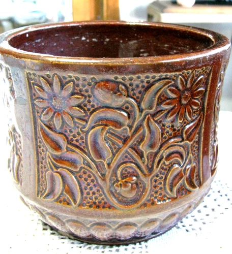 Medium Size Weller Jardiniere - Woodland or Roma  Pattern-1900's