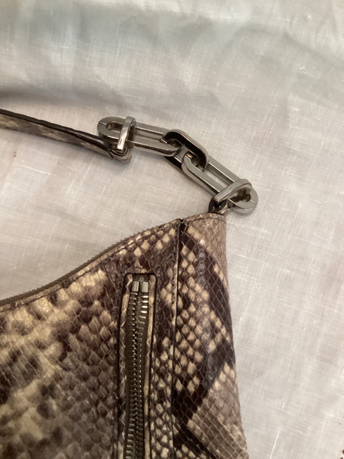 Michael Kors Python Embossed Purse Large - image 5