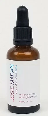 Josie Maran Argan Moonstone Drops Makeup Priming Highlighting Oil 1.7 oz Sealed