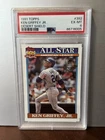 1991 Topps - All-Star Ken Griffey Jr #392 Operation Desert Shield - PSA 6 - EX