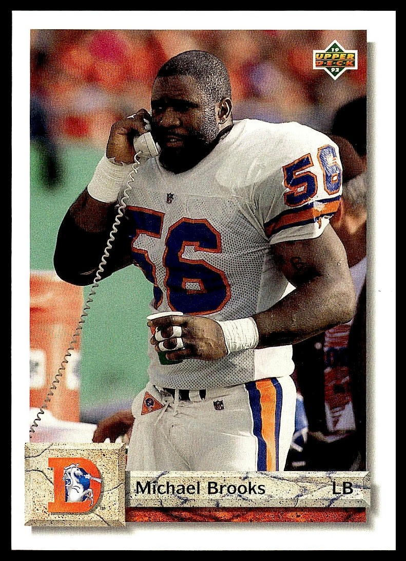 Michael Brooks 1992 Upper Deck #284
