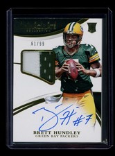 Brett Hundley 2015 Panini Immaculate Collection #127 /99 Packers