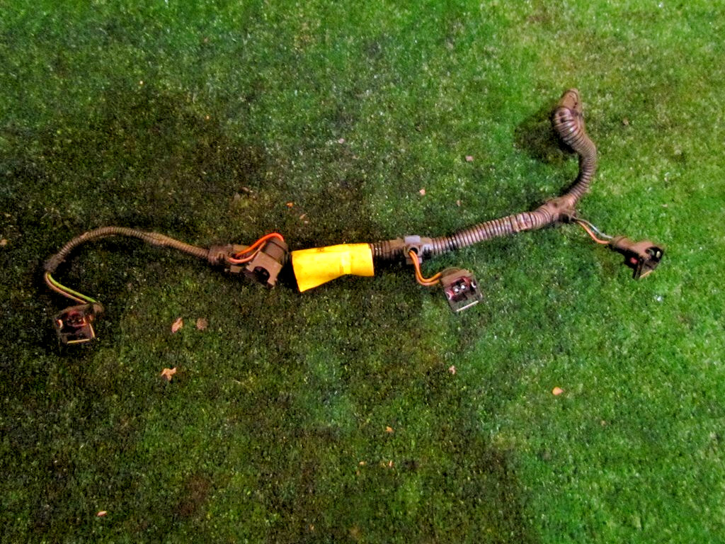  2001 Bentley Arnage 6.8L LH Driver Fuel Rail Wiring